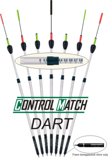 Control Match with Dart Gramáž: 10 g