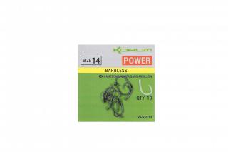Xpert Power Hooks - Barbless Velikost: 10