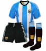 Argentina A3 fotbalový komplet - dres trenýrky štulpny 2017
