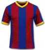 Dospělý BARCELONA čistý fotbalový dres 2016 SUPER AKCE! podle vzoru FC BARCELONA velikost M.