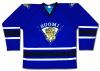 FINSKO modrý hokejový dres s vlastním potiskem - jménem a číslem