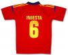 Fotbalové dresy: Fotbalový dres Iniesta Španělsko AKCE!
