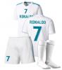 Fotbalový A3 komplet - dres trenýrky štulpny vzor Real Madrid Cristiano Ronaldo 17/18