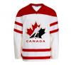 KANADA bílý fan hokejový dres s vlastním potiskem - jménem a číslem
