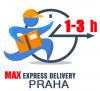 MAX Express Kurýr doručení v rámci Prahy a platba předem platební kartou