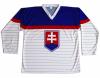 SLOVENSKO OLYMPIÁDA bílý hokejový dres s vlastním potiskem - jménem a číslem