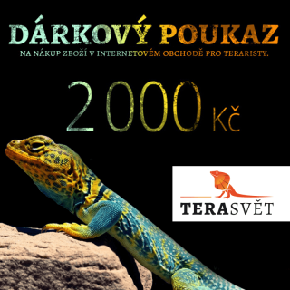 Dárkový poukaz TeraSvět.cz 2000 Kč