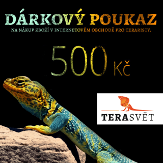 Dárkový poukaz TeraSvět.cz 500 Kč
