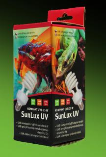 SunLux UVB 5.0 25W kompaktní žárovka