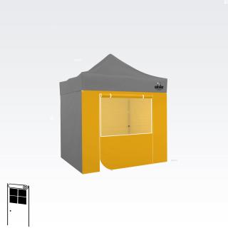 Stěna na stan s dveřmi  5 rokov záruka! Rozměr: 2m pre stan 2x2m, Barva stěny: Žlutá