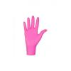 Nitrilové rukavice nepudrované růžové, vel. M, 100ks
