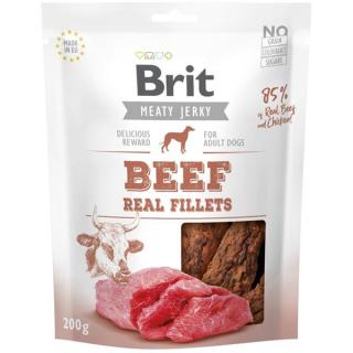 Brit Dog Jerky Beef Fillets 200g