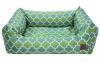 Luxusní pelíšek pro psa Green Marocan VELIKOST: L 120x95x28 cm