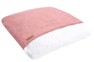 Luxusní spací pytel pro psy Bliss pink VELIKOST: L 85x85 cm
