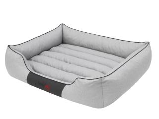 Pelíšek pro psa Comfort ekolen - světle šedý VELIKOST: L 65 x 50 cm (45 x 30 cm)