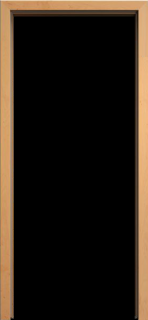 NORMAL zárubeň pro celoskleněné dveře - DÝHA Průchozí šířka (cm): 100, Průchozí výška (cm): 197
