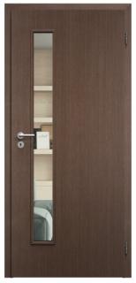 SAPELI ELEGANT KOMFORT M60 - DÝHA - OTOČNÉ DVEŘE VČ. ZÁRUBNĚ - Wenge světlé Průchozí šířka (cm): 120, Průchozí výška (cm): 197
