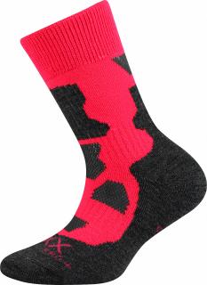 Voxx Etrexík-merino Barva: růžová, Velikosti ponožek: 25-29
