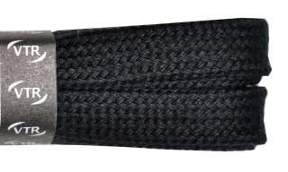 VTR tkaničky ploché bavlna Barva: černá, velikosti: 90