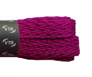 VTR tkaničky ploché polyester Barva: fialová, velikosti: 90