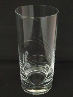 Broušená sklenice s partiturou - na nealkoholické nápoje SADA 6ks, 300 ml