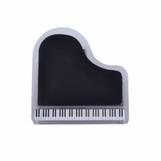 Klipsna na noty s klaviaturou - černá