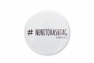 Magnet HUDEBNÍ HESLA - 3,7 cm NENITOHASHTAG