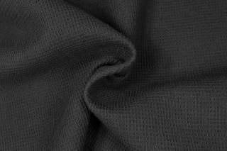 Bavlna mini vafle 235 g/m2 Barva: tmavě šedé