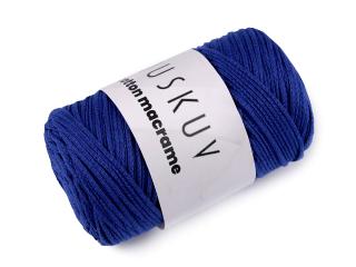 Bavlněná pletací příze Cotton Macrame 250 g Balení: 1 ks, Varianta: 14 (18) modrá