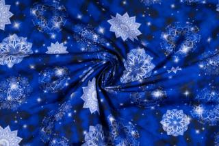 Kočárkovina hvězdné mandaly modré