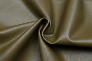 Koženka oděvní elastická broušený rub Barva: khaki