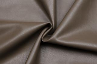Koženka oděvní elastická broušený rub Barva: Taupe