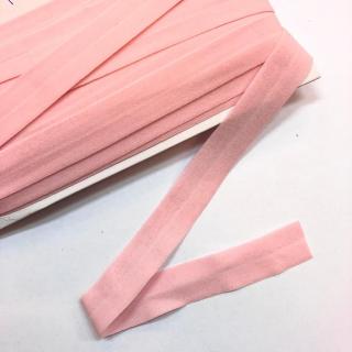 Lemovací elastický proužek 20 mm Barva: bledě růžová