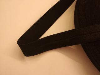 Lemovací elastický proužek 20 mm Barva: černá