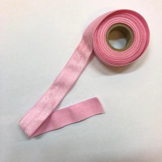Lemovací elastický proužek 20 mm Barva: světle růžová