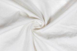 Lněná látka SORONA tenčí strečová Barva: Off White