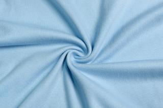 Oboulící úplet 185 g/m2 Barva: ledově modrý