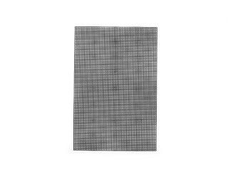 Plastová kanava / mřížka tapiko 20,2x30,4 cm Balení: 1 ks, Varianta: Černá