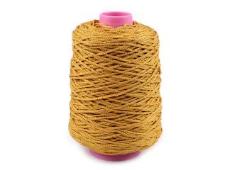 Pletací příze Chic, macrame 300 g Balení: 1 ks, Varianta: 8 (10) hořčicová