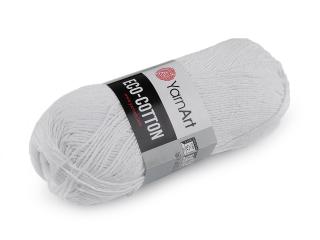 Pletací příze Eco-Cotton 100 g Balení: 1 ks, Varianta: 7 (760) bílá