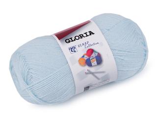 Pletací příze Gloria 50 g Balení: 1 ks, Varianta: 19 (56220) modrá jemná