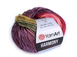 Pletací příze Harmony 50 g Balení: 1 ks, Varianta: 4 (A-6) fialová