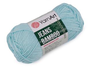 Pletací příze Jeans Bamboo 50 g Balení: 1 ks, Varianta: 9 (119) modrá pomněnková