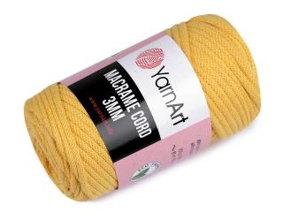 Pletací příze Macrame Cord 250 g Balení: 1 ks, Varianta: 10 (764) hořčicová