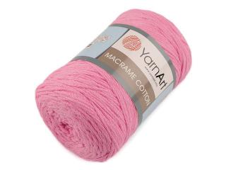 Pletací příze Macrame Cotton 250 g Balení: 1 ks, Varianta: 22 (779) růžová střední