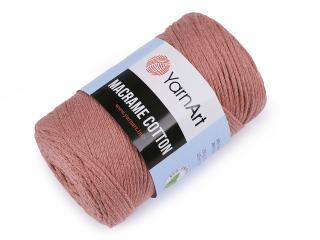 Pletací příze Macrame Cotton 250 g Balení: 1 ks, Varianta: 28 (792) starorůžová tmavá