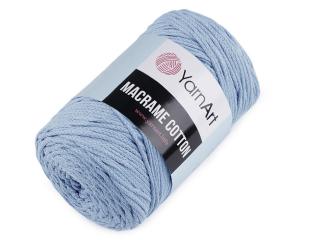 Pletací příze Macrame Cotton 250 g Balení: 1 ks, Varianta: 38 (760) modrá světlá