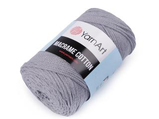 Pletací příze Macrame Cotton 250 g Balení: 1 ks, Varianta: 42 (774) šedá holubí