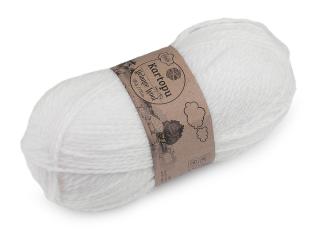 Pletací příze Melange Wool 100 g Balení: 1 ks, Varianta: 1 (010) bílá