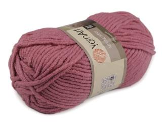 Pletací příze Merino bulky 100 g Balení: 1 ks, Varianta: 15 (3017) starorůžová